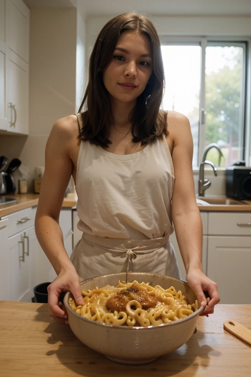 skuttel macaroni on the table