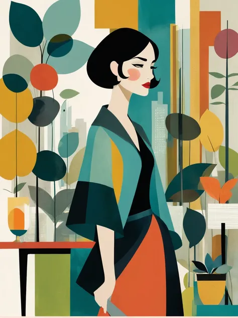 in style of Keith Negley