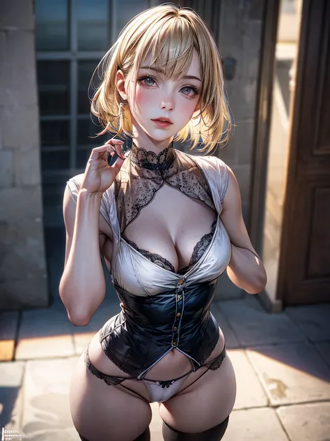 unparalleled masterpiece, ultra realistic 8k CG,masterpiece,pov,(delicate photograph,ultra_detailed,16k,raw photo:1.3),(realistic:1.9,photorealistic:1.9), beautiful detailed eyes,1 girl,(zettai_ryoiki,cameltoe),blonde wavy hair, slender body, precious hair...