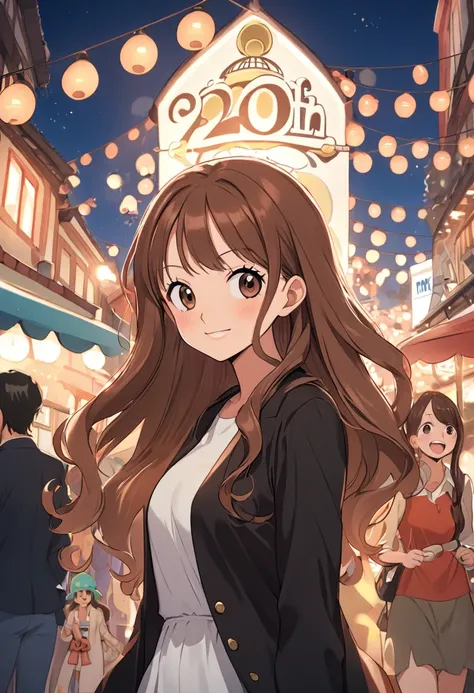 woman,,20th Generation,cute,Long Hair,Brown Hair,one piece,Date,