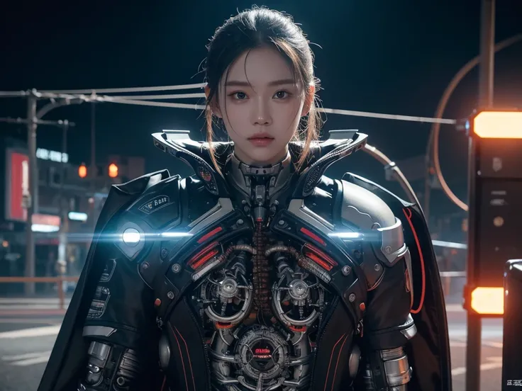 1 white mechanical girl,((extreme realistic detail)), Portraiture, Korean Female Idols, World Class Lighting, Shadow, Octane Rendering, 8ก, Ultra Sharp,silver metal,complicated, Jewelry made with attention to detail, Cool colors, highly complicated details...