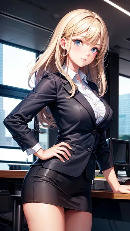 high quality,best quality,masterpiece(((office girl 1.3))),