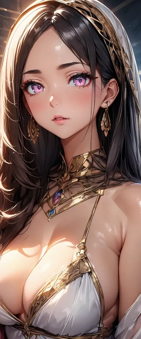 (Perfect Anatomy)、Mastepiece、Ultra High Quality、 8k、masterpiece、Highest quality、Ultra-high resolution、Maximum resolution、Very detailed、Professional Lighting、anime、woman、thin、Very beautiful face、Very beautiful eyes、(Highly detailed eye)、Highly detailed face...