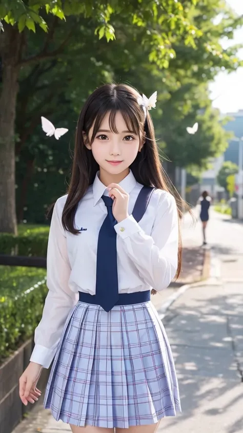 Cute Girls､high school girl､uniform､Idol､See-through､Fluttering in the wind