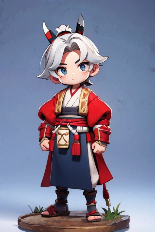 a character chibi samurai outfit
