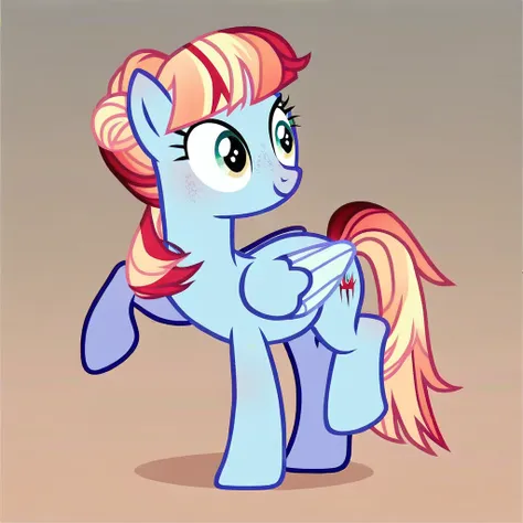 score_9, score_8_up, score_7_up, score_6_up, score_5_up, score_4_up, show accurate, full body, simple background, feral pony, fe...