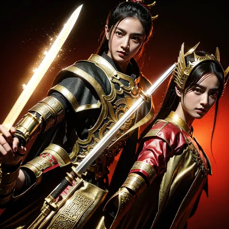 Eastern culture, mystery, realistic style, Three Kingdoms, Kamen Rider, Armor, Mecha Warrior, Iron Hero, Deification, World Destruction, Super Hero, Hollywood Movies, Mysterious World of Ancient Era, Ancient Xia Dynasty Clothing, Ancient Shang Dynasty Clot...