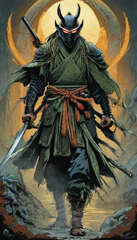 spider man ronin, style lord of the rings 