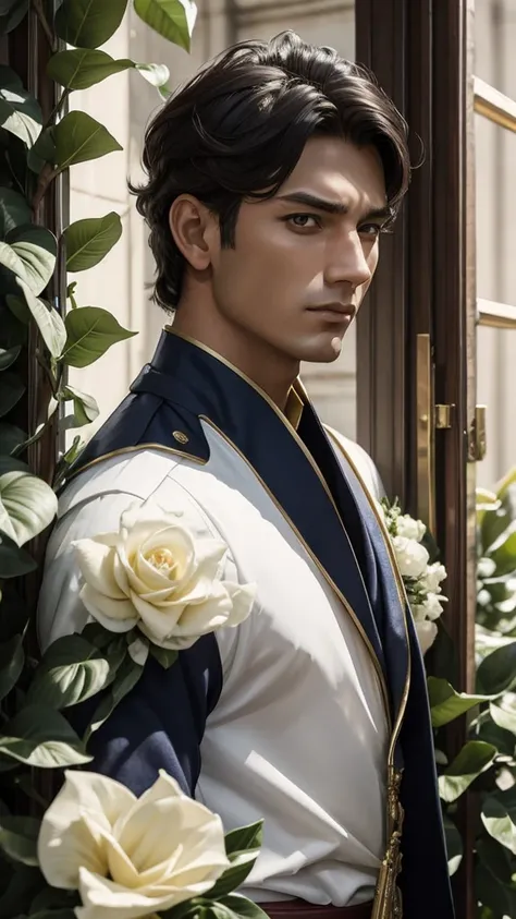 male portrait, costume, strong, Gardenia_Portraits  