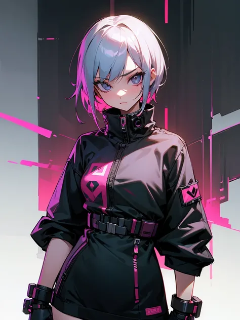 Cyberpunk, subculture, landmine, cute, girl, short, slender, clothing design