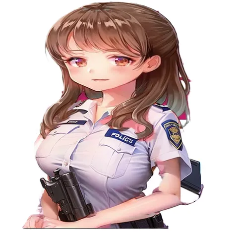 Police Officer，uniform，woman