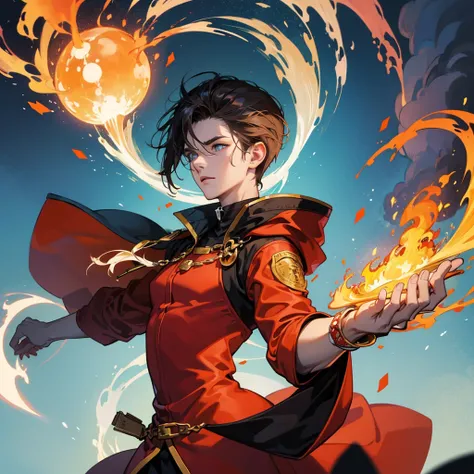 Flame God With Beyondless Powers