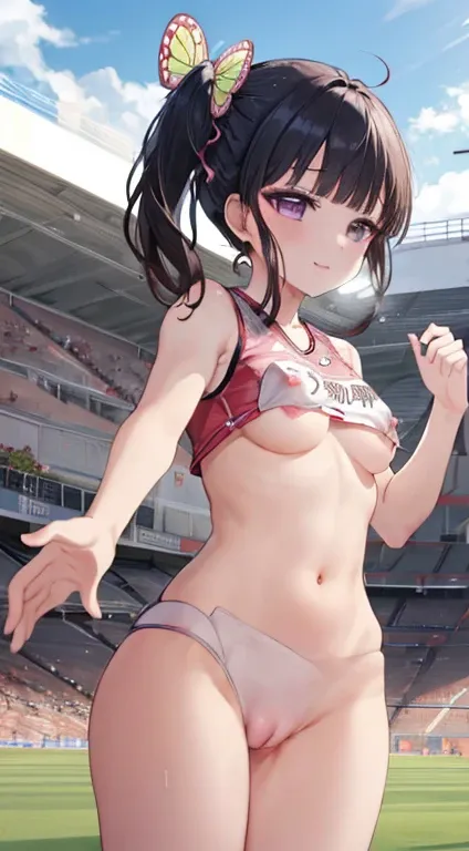 ((((nsfw)))), Underboob, Athletics, Walk a short distance, Olympic競技場, Japanese representative player, masterpiece, Highest quality, High resolution,walk short distance, Race, A large number of people, walk short distance, A strong start, 
Kanadev, 1 girl,...