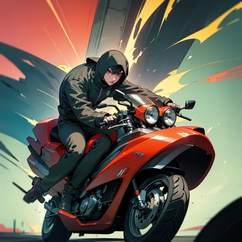 Create a GTA V-style digital illustration inspired by the Fast and Furious franchise. Set the scene on a dimly lit street at night, featuring a mix of characters. Include men in motorcycle club-style attire, exuding a tough and intimidating presence, along...