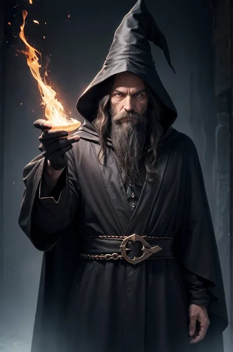 I want an image of a dark wizard
