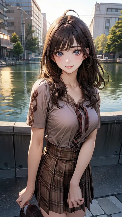 (masterpiece:1.2, Highest quality), (Realistic, photoRealistic:1.4), Beautiful illustrations, (Natural Side Lighting, Cinema Lighting), Browsing Caution, 
View your viewers, Cowboy Shot, Front view:0.6, 1 girl, Japanese, high school girl, Perfect Face, cut...