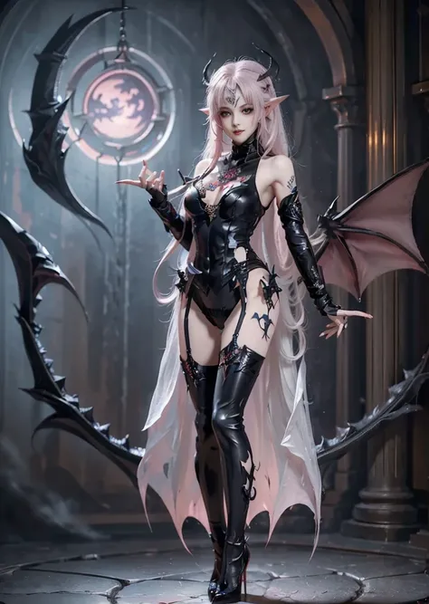 best quality, masterpiece,ultra detailed, official art,(extremely detailed CG unity 8k 
wallpaper), (masterpiece), best quality, illustration, (powerful), art oflight, artist style, beautiful detailed star sky,(((bat print black kneehighs ))), (cygames:1.4...