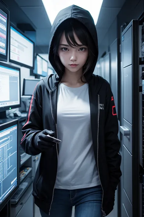 Hacker girl