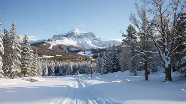 Snowy landscape