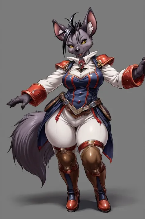 hyena, furry female anthro,HD,sharp,beautiful and detailed,woman ((anthro)),1girl,Milf, mature woman,(look at viewer) ,(perfect eyes),by dr comet,by pochincoff, by jlullaby,by kingbang,by obui,by ZeroQrisu,by sparrow,by gmeen,yellow eyes,standing,hunter ou...