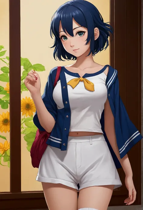 Girl stole anime 2D hot short outfit 