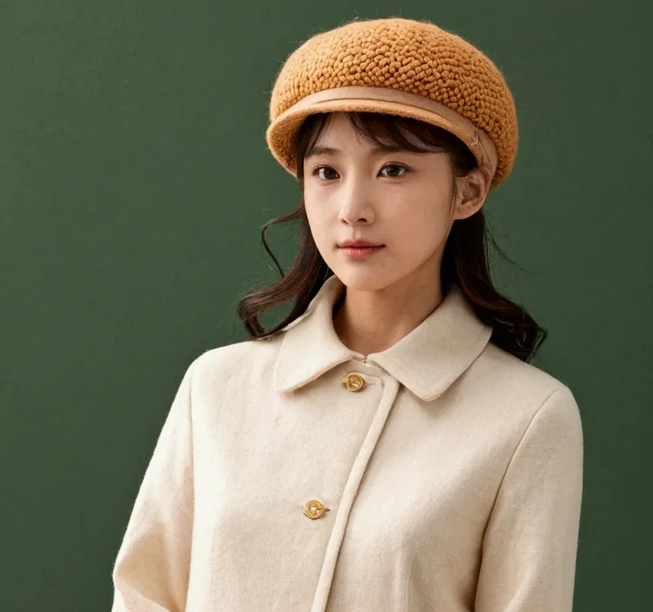 《United States》Stills，Let Renault，Wool woven hat，Half-length photo，