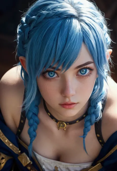 Anime girl with blue hair and blue eyes looking at the camera, extremely detailed artegerm, artegerm on artstation pixiv, impresionante portrait de cara de anime, artegerm. High detail, artegerm. animated illustration, detailed digital anime art, artegerm ...