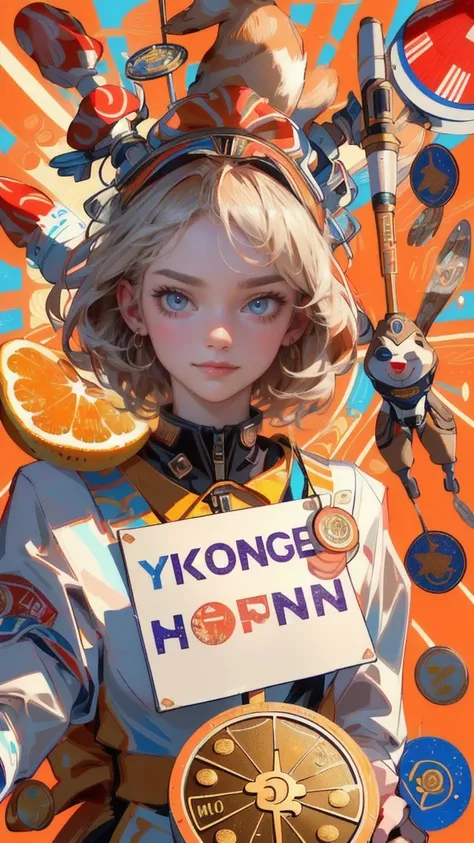 a close up of a girl holding a sign with coins in the background, 🚀🚀🚀, 🔞🤡, 000 — википедия, 🚀🌈🤩, cryptocurrency, doge meme, sakimichan frank franzzeta, 🐿🍸🍋, boneface, blingee, ❤🔥🍄🌪