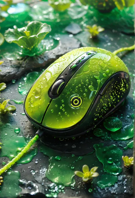 imagine a unique scenario，the mouse turns into slippery green slime。despite its unusual appearance，but the mouse retains all its...