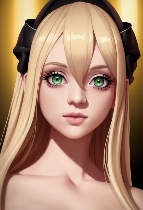 Woman Blonde Hair、Green Eyes、Pink bat、Black top, Realistic art style, Painting a portrait of Ross, Art Germ Portraits, アニメのRealistic art style, 4K Realistic Digital Art, 4K Realistic Digital Art, 8K Art Germany Bokeh, deviantart artstation cgscosiety, artg...