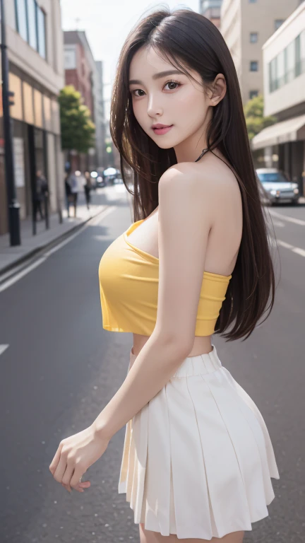 ((huge breast:1.1))、Glowing Skin、Oily skin, Glowing Skin、Shiny skin)、(Highest quality),(Very complicated:1.3), (Realistic), One Girl, Mature Woman, White, Green Eyes, Perfect Eyes, Perfect Iris, The perfect student, Perfect Lips,Perfect Nose, Perfect hands...