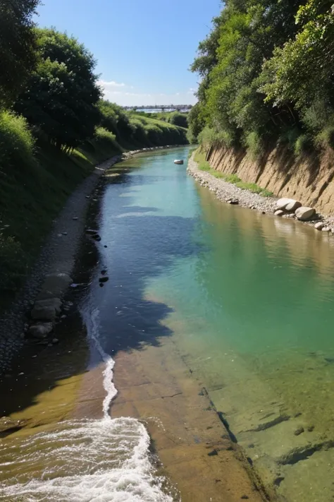 Near river sant