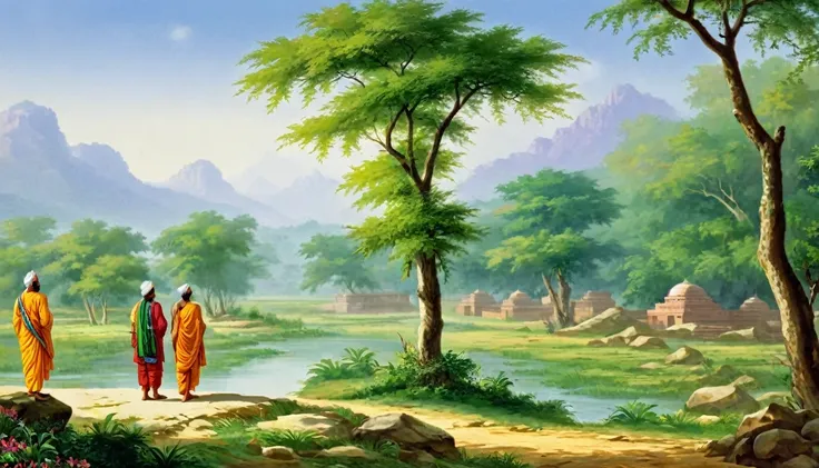 great sages and saints indian scenery