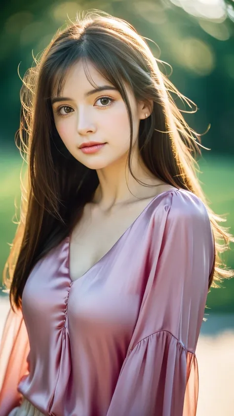 (Random Nationality):1.5, masterpiece, Highest quality, 8K, 20th Generation, (Large Breasts:1.2), cute, alone, sad, close, cute, Girlish, Delicate girl, Pure beauty,  RAW Photos, Professional photography, Portraiture, Soft Light, Professional Lighting, Bac...