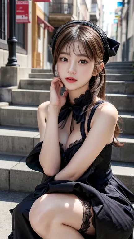 photography of a brightly sangmi nam who is korean actress,masterpiece,photorealistic,analog,realism,korean idol,slim leg, long_brown_hair,1 girl, very bright backlighting, solo, {beautiful and detailed eyes},large breasts, calm expression, natural and sof...