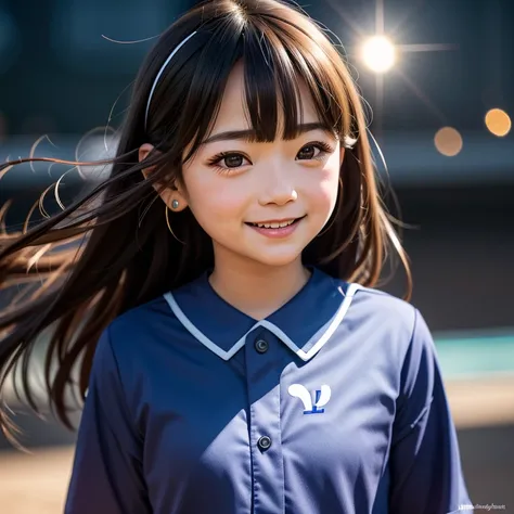 (ExtremelyDetailed ((Personification as a LittleGirl of (" LA Dodgers ")))) DelicateClothing Textures. High-level UltraDetailed Wallpaper, (8K TopQuality Masterpiece of CommercialPhoto), PerfectLighting, Absurd MysticSight Tyndall Effect Scattering (Studio...