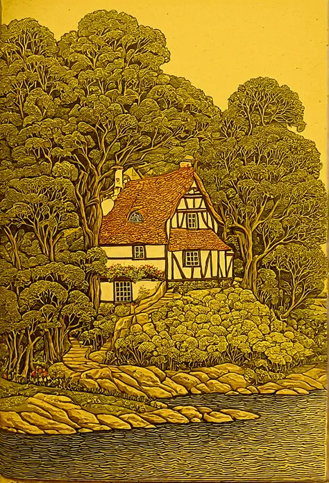 house near a river