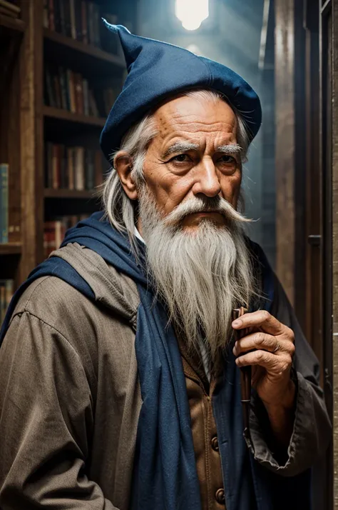 Create a old man wizard 