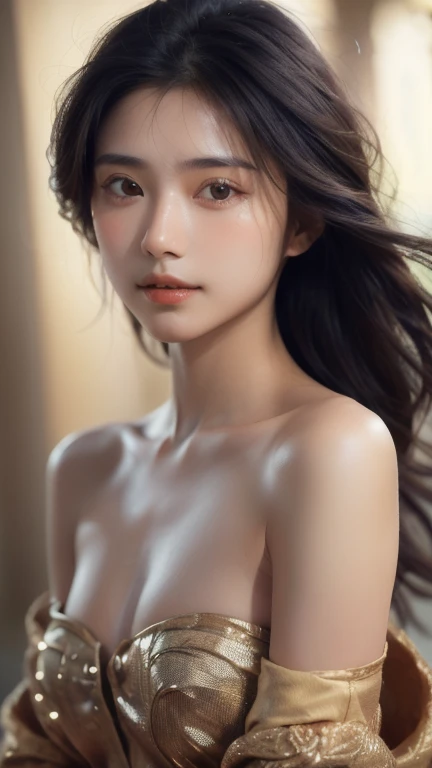 creates a full body photograph of a beautiful 22 year old oriental girl, perfect silhouette, (full body:1.2), small bust (((nude))), intricate details, vibrant colours, cinematic lighting, (best quality,4k, 8k ,high resolution, masterpiece:1. 2), realistic...