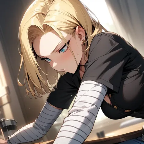 masterpiece, best quality, very aesthetic, absurdres,android 18,