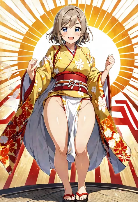 girl、lovelive！sun shine！！、watanabe yo　  japanese loincloth  bulge japanese loincloth　whole body