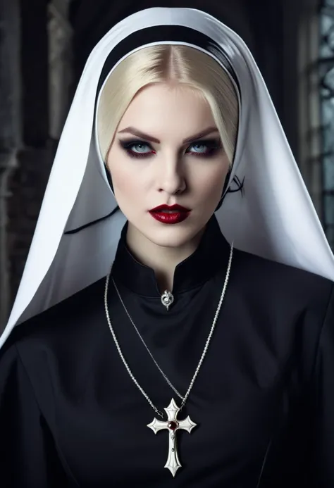 Evil Blonde Vampire Nun, Gorgeous luxurious elegance