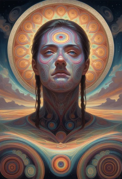 an extremely psychedelic portrait of a healer, surreal, LSD, face, detailed, intricate, elegant, agile, highly detailed, digital painting, art station, concept art, smooth, sharp focus, illustration