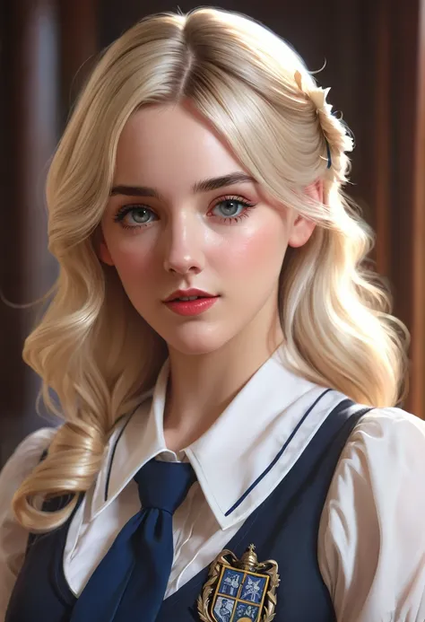 Pretty English 1910s private school girl. Official Art – An Award-Winning Digital Masterpiece In 4K Ultra HD, Extreme Detail And Intricate Realism. This Concept Art Brought To Life By The Hands Of Artists Like Wlop & Artgerm In A Stunning 2D Vector Illustr...