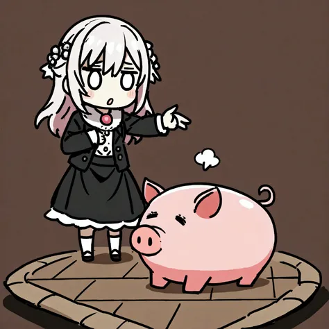 Ranch、Pink Pig、Pearls on pigs、Pearls on pigsを与えても意味がない。A metaphor for the fact that giving something valuable to someone who does not understand its value is of no use。Don&#39;t cast your pearls before swine。Probably trampled by foot、I will turn and bite y...