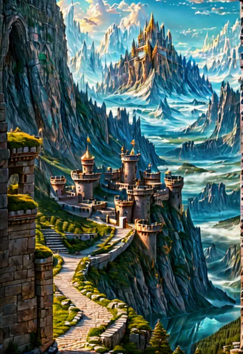 kingdom, mountain, outer wall,