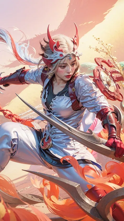 a close up of a girl (mobile legends character detailed black hair, big booobs ,  shadowbringers cinematic, 4 k detail fantasy, a beautiful fantasy empress, game cg, xianxia fantasy, xianxia hero, 2. 5 d cgi anime fantasy artwork, cinematic goddess close s...