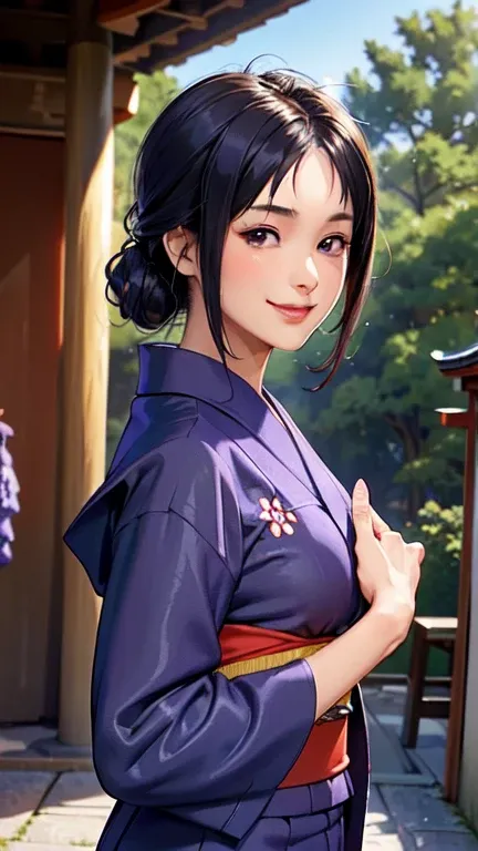 ((masterpiece)),((ayako katagiri)),((katagiri ayako)),((mischievous smile)),anatomically perfect fingers,(((yukata))),(((festiva...