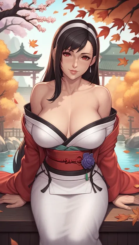 (asura art style:0.7), score_9, score_8_up, score_7_up, score_6_up, uncensored, tifa lockhart black hair, sidelock, white hairband, red eyes, BREAK (masterpiece:1.2), best quality, high resolution, (detailed eyes:1.3), perfect lighting, (perfect hands, per...