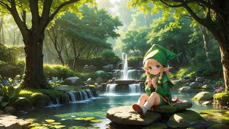 Cute Elf、A little big 、Forest Fountain、Chill out、A kind smile、